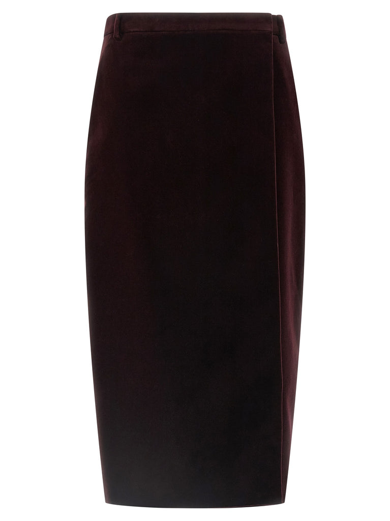 Velvet skirt