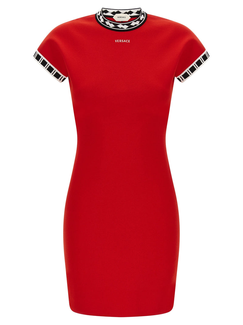 'Versace Logo' dress