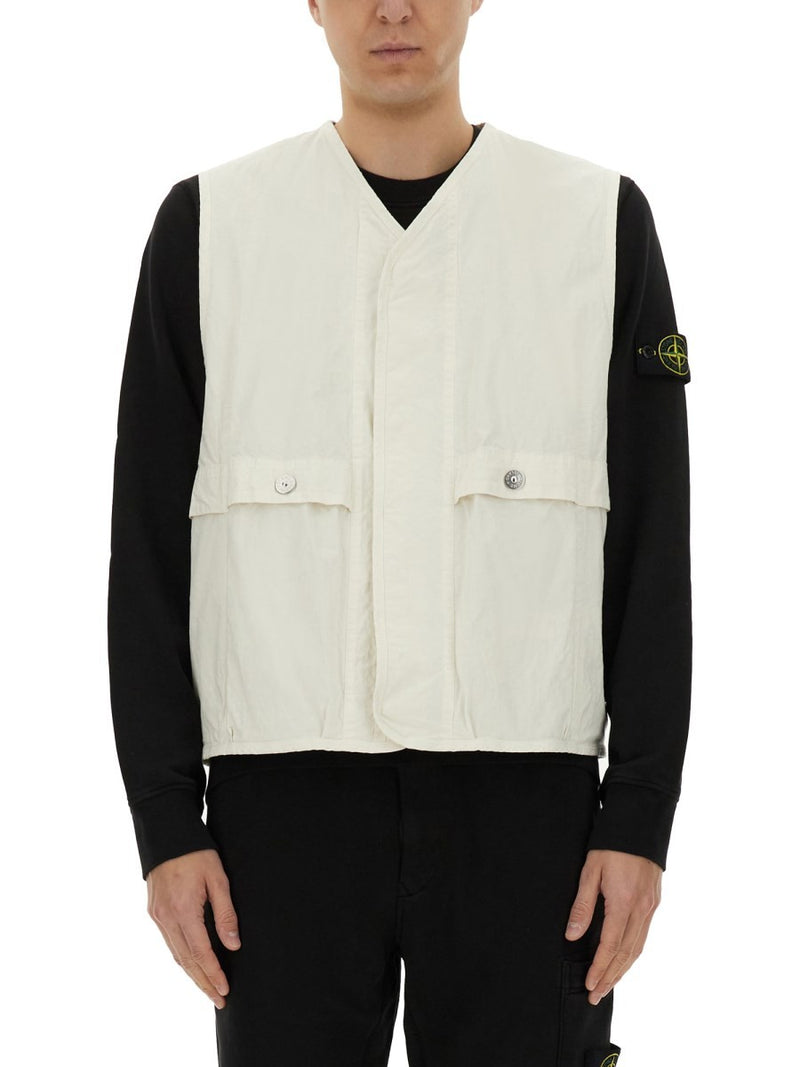 VESTS WITH LOGO