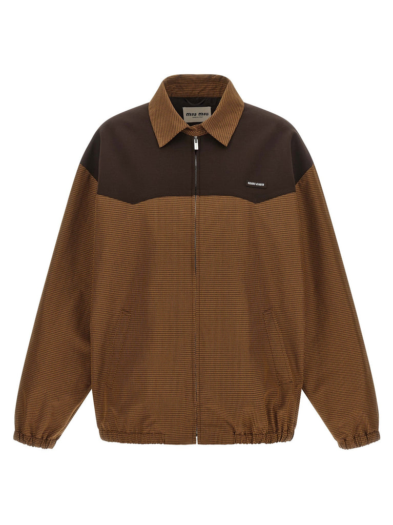 Vichy blouson