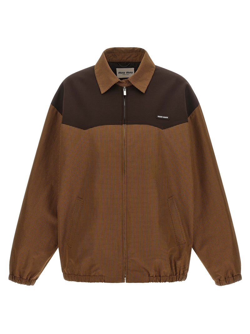 Vichy blouson