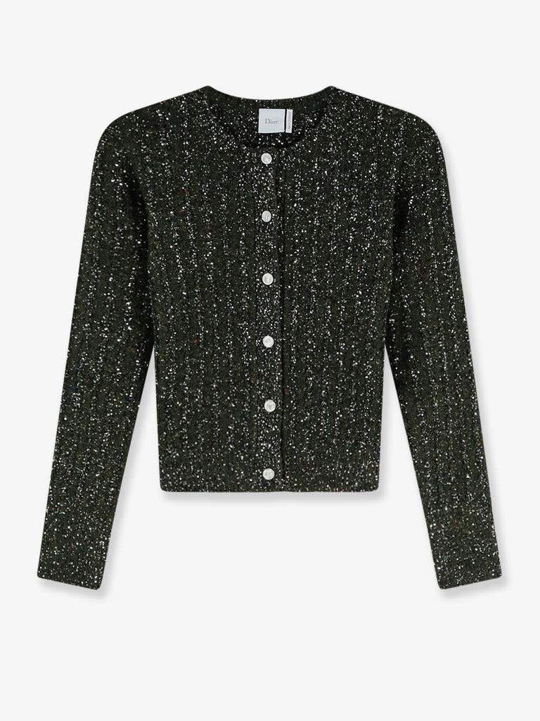 Virgin wool and cashmere blend tweed blazer