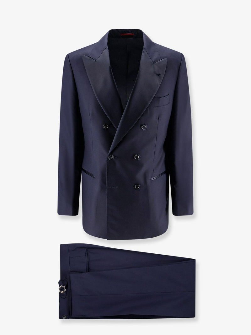 Virgin wool and silk tuxedo