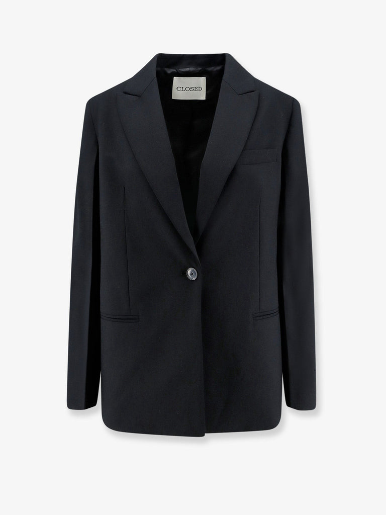 Virgin wool blend blazer