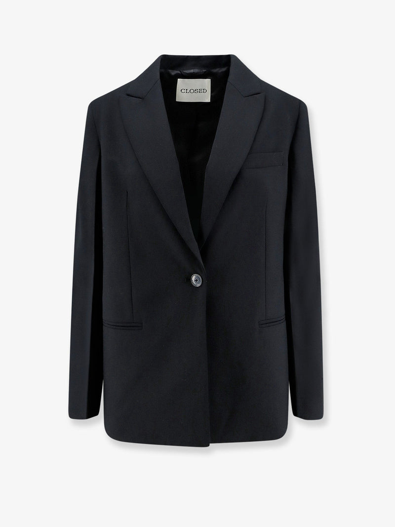 Virgin wool blend blazer