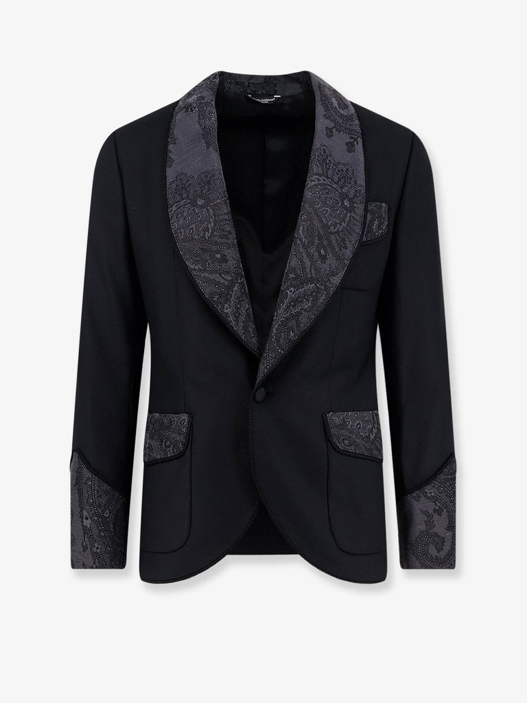 Virgin wool blend blazer