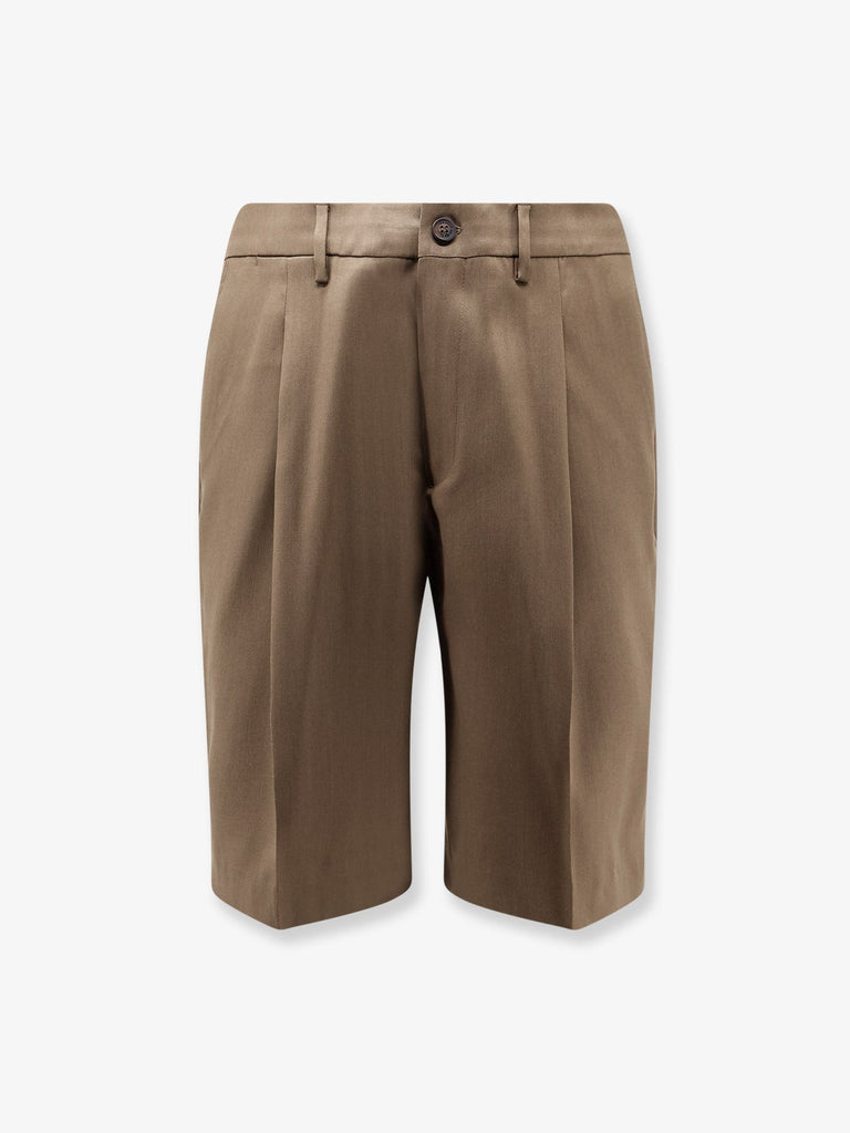 Virgin wool shorts