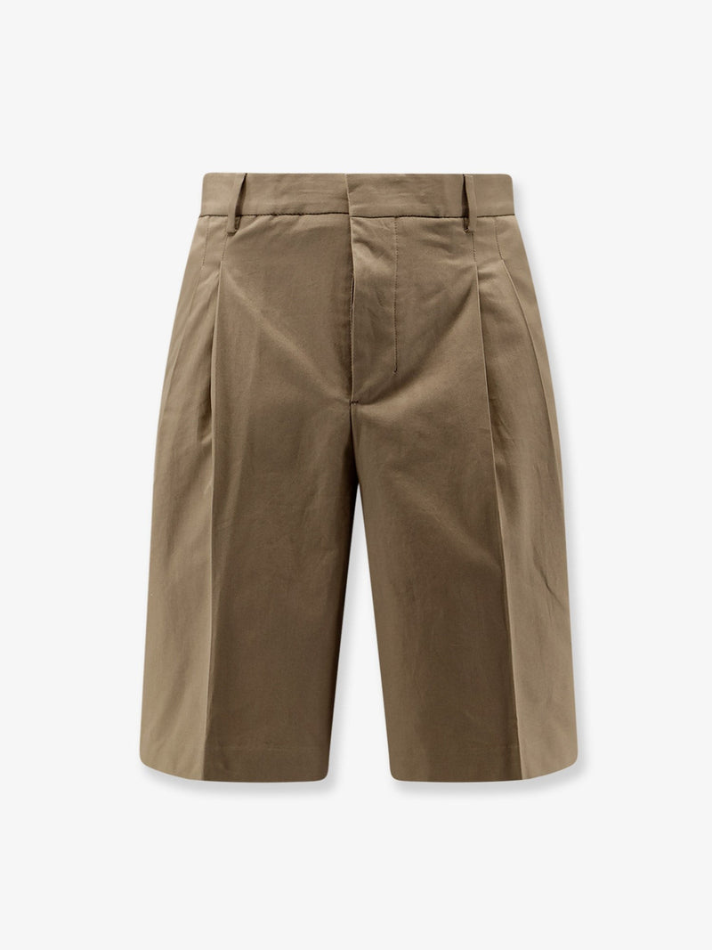 Virgin wool shorts