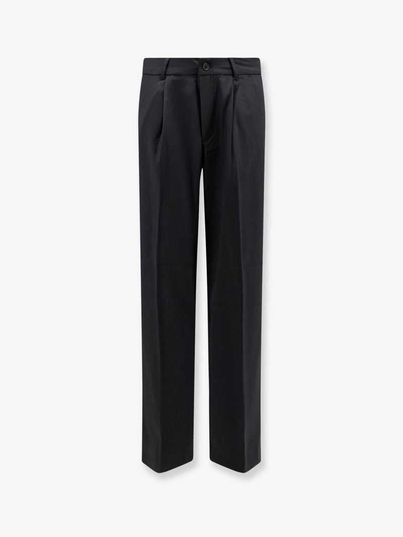 Viscose blend trousers
