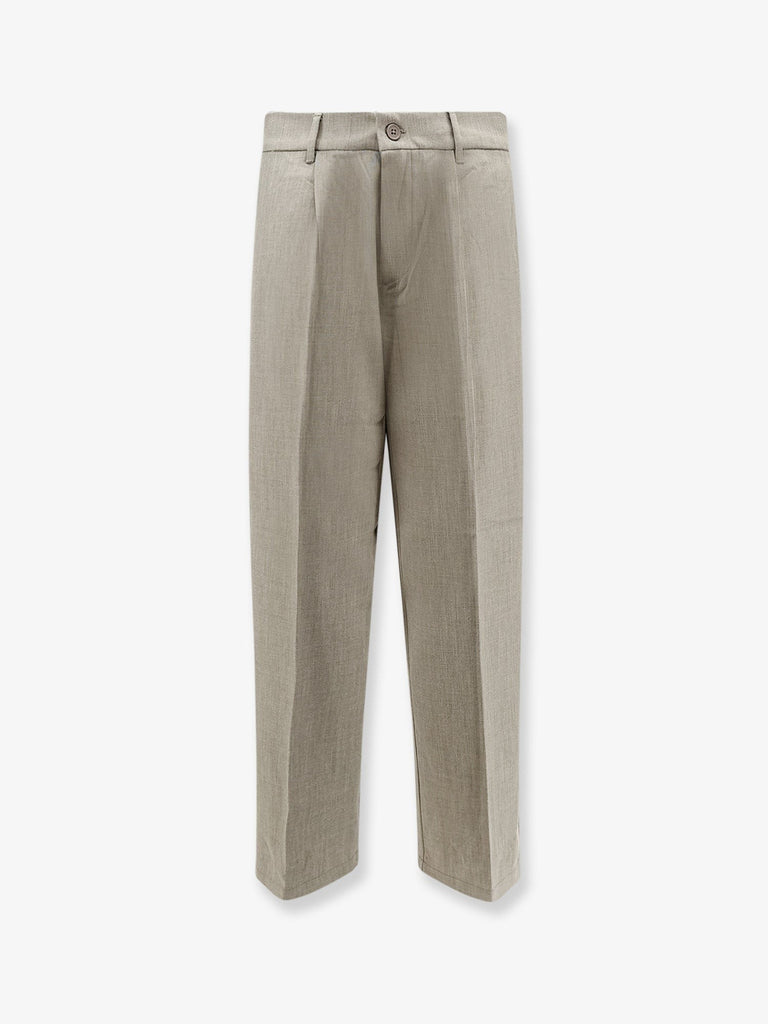 Viscose blend trousers