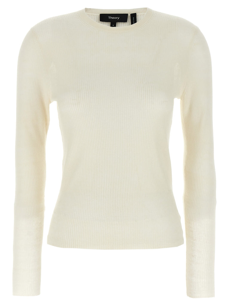Viscose linen sweater