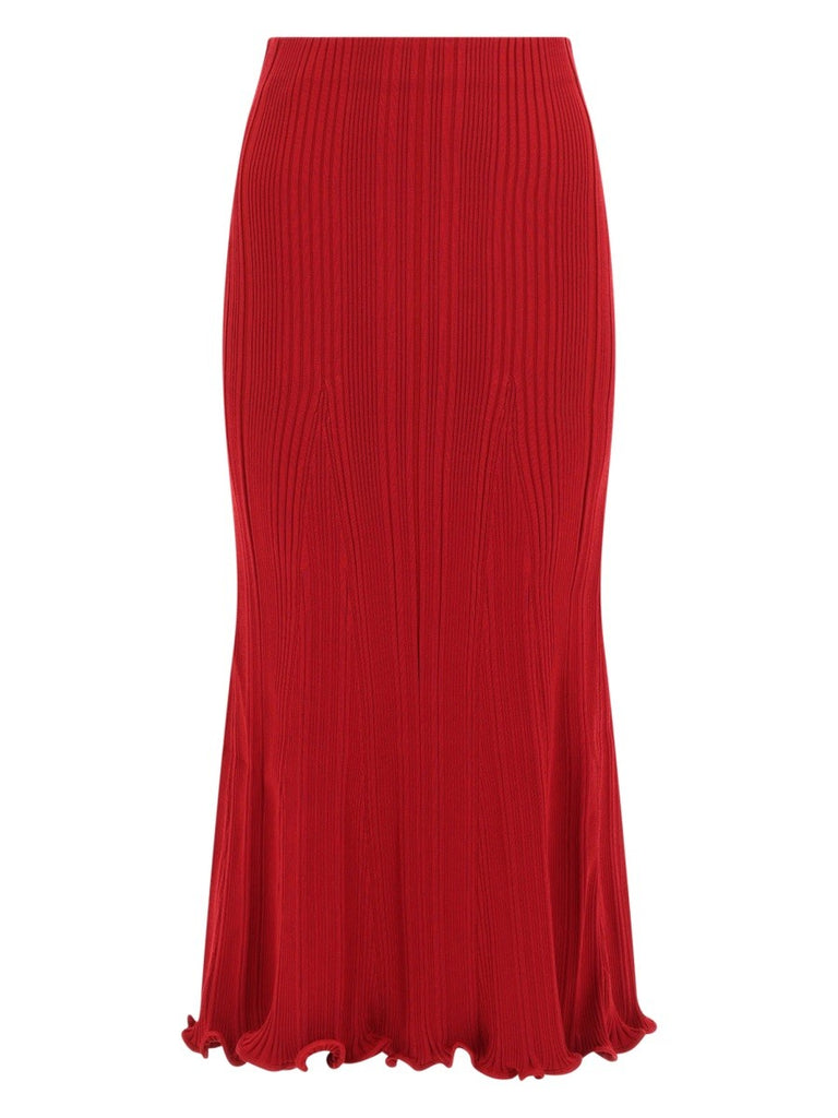 VISCOSE MIDI SKIRT
