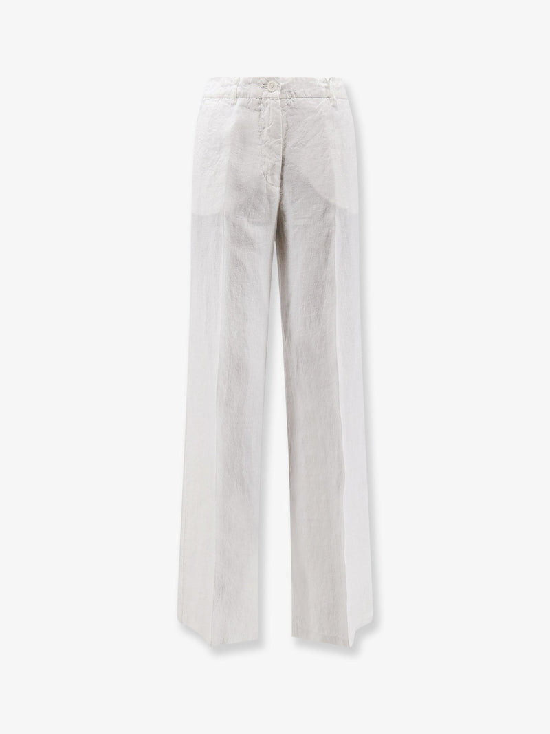 "Vissuto" linen trousers
