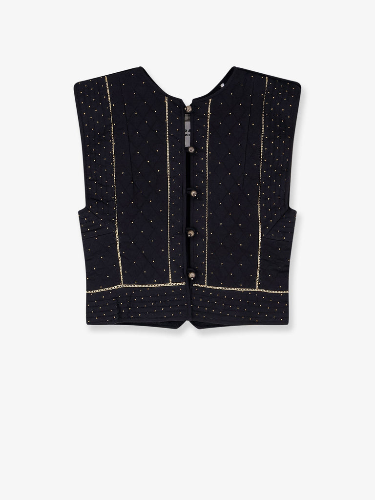 Volana padded and quilted vest