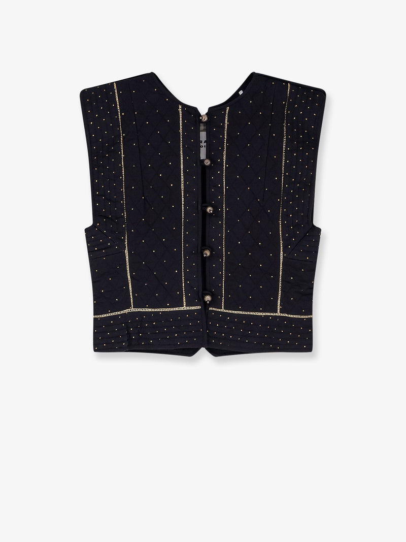 Volana padded and quilted vest