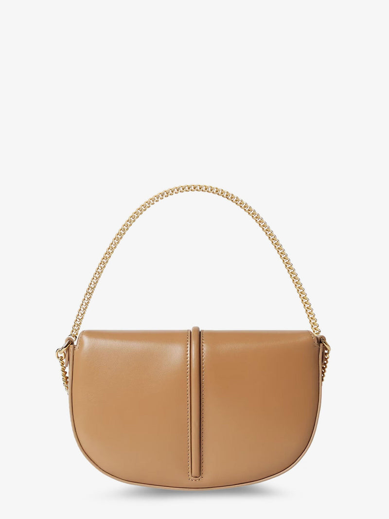 Wallet on Chain Fendigraphy leather shoulder bag