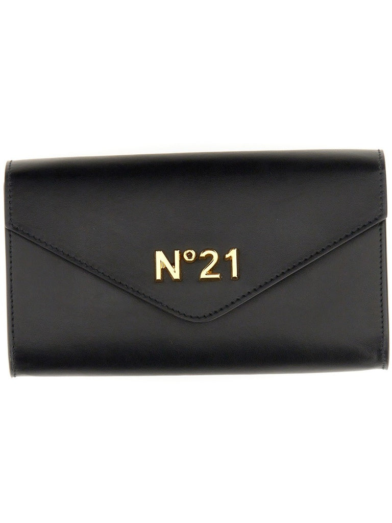 WALLET WITH CHAIN AND LOGO