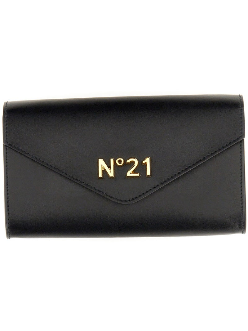WALLET WITH CHAIN AND LOGO