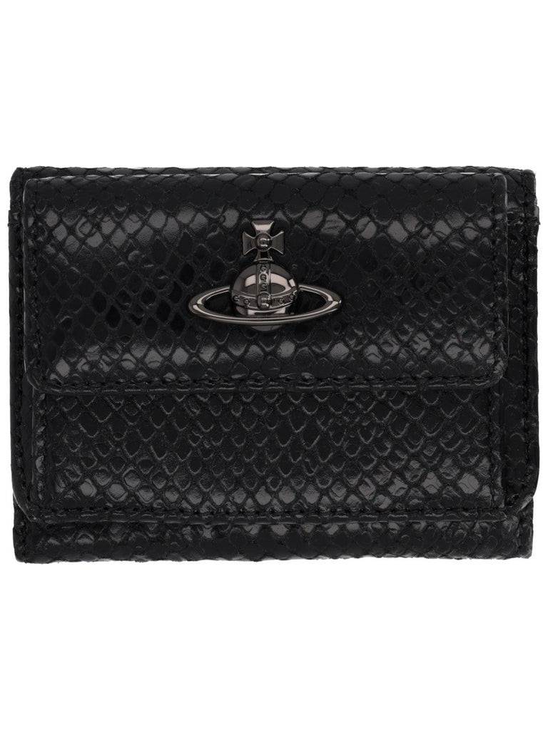 WALLET WITH "ORB" DETAIL