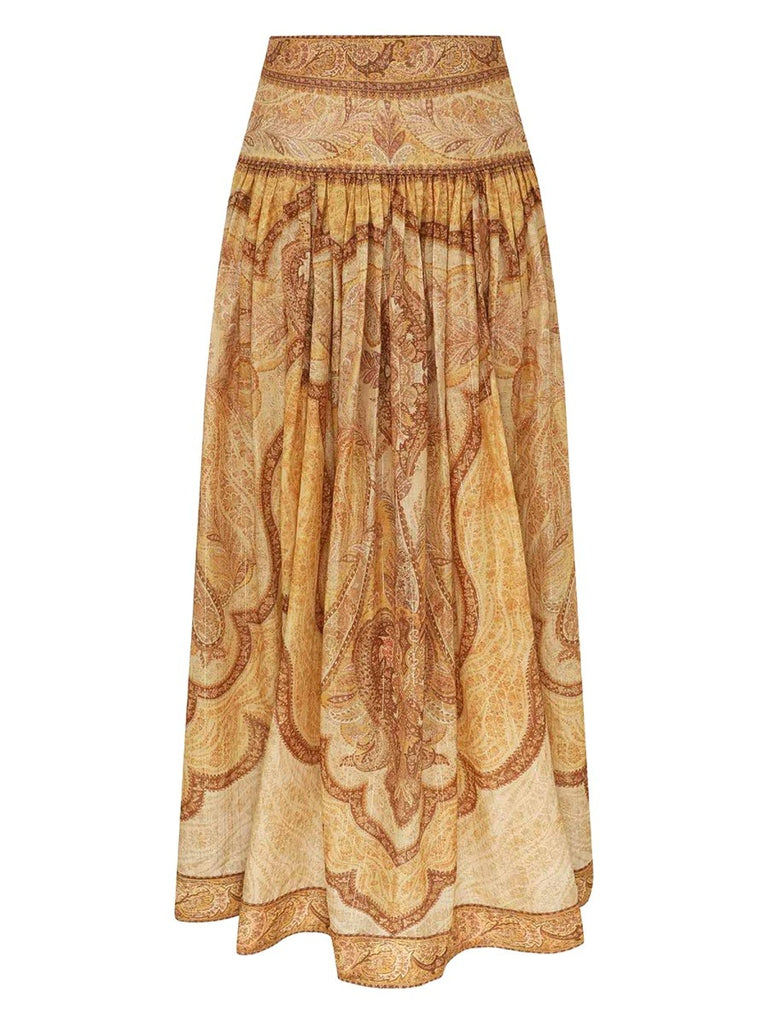 "WANDERLUST" MAXI SKIRT