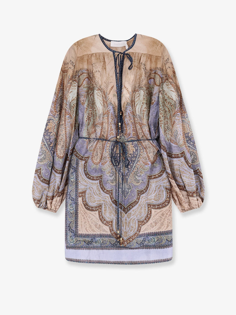 Wanderlust Tunic silk mini dress