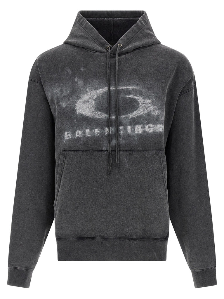 'Washed Crayon Loop' hoodie