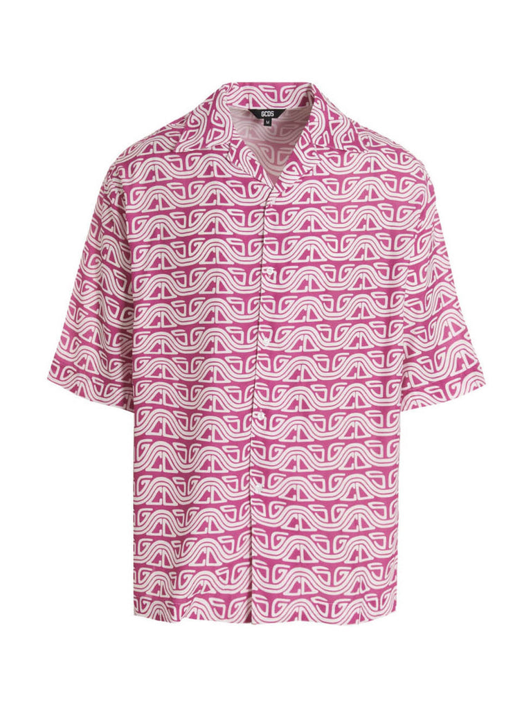 'Waved Logo' shirt