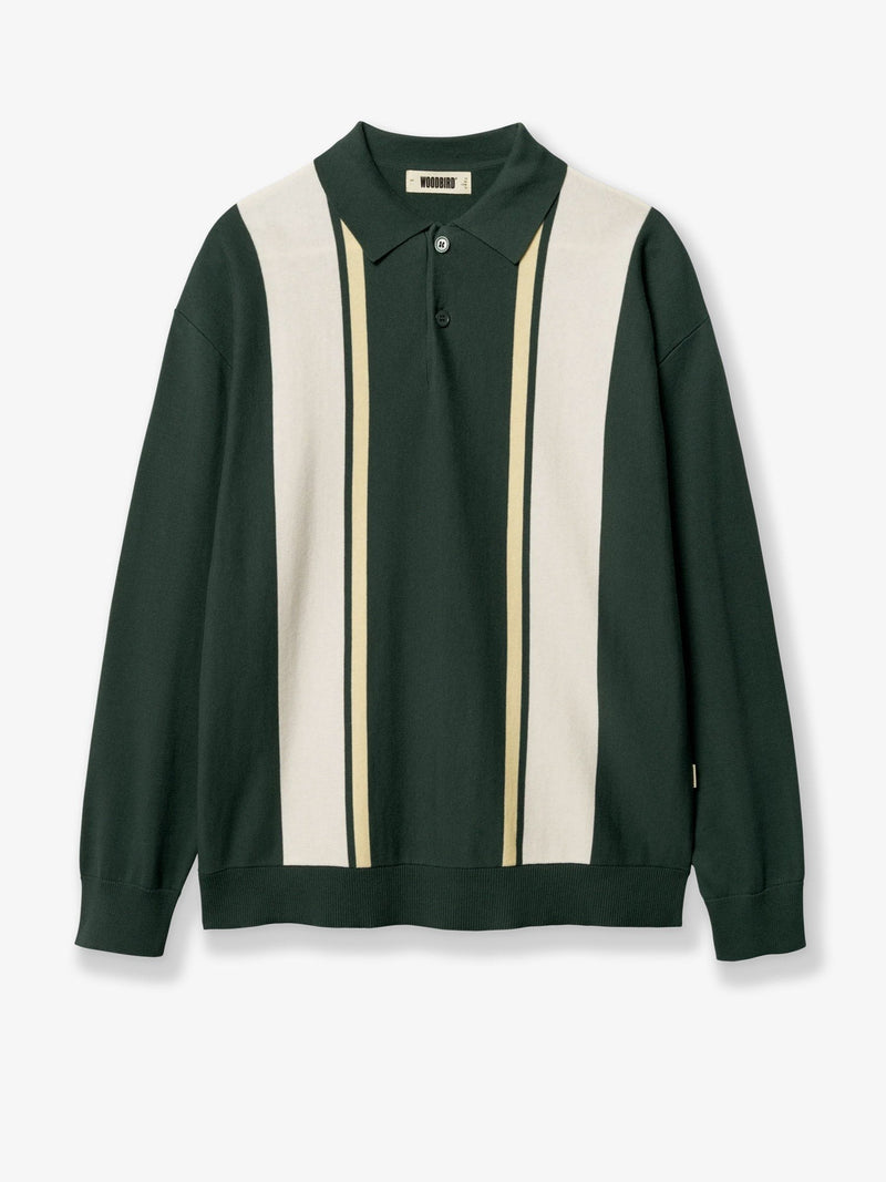 WBdom Grand Polo cotton polo shirt with striped pattern