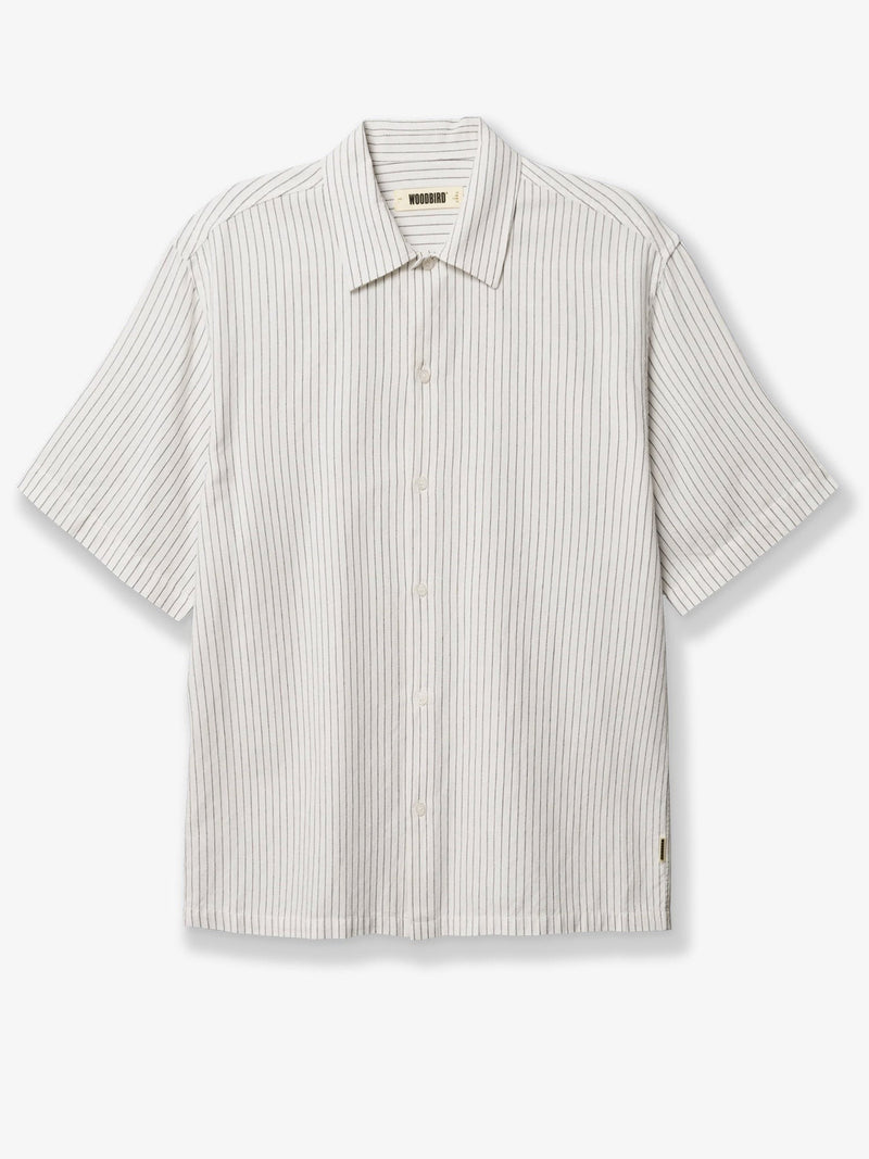 WBWang Linen and Cotton Blend Shirt