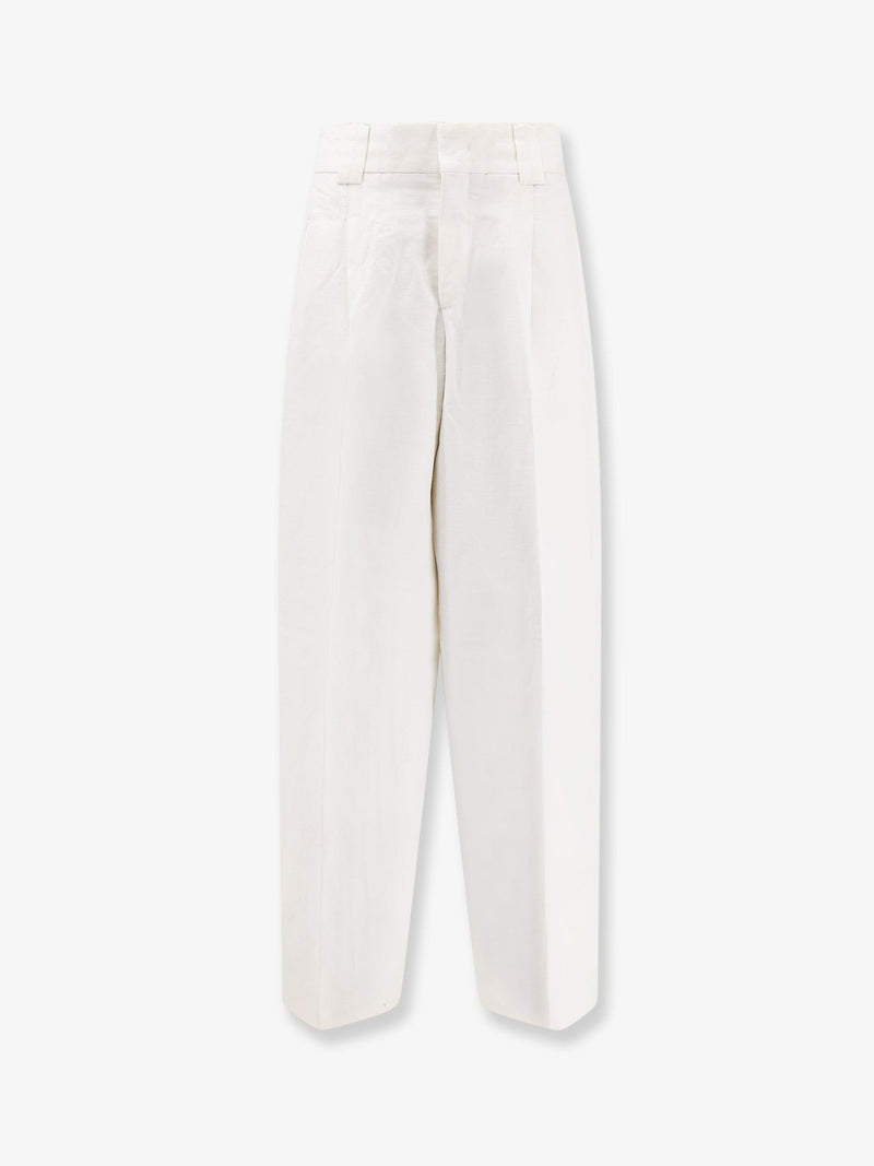 Wendlyn linen and viscose trousers