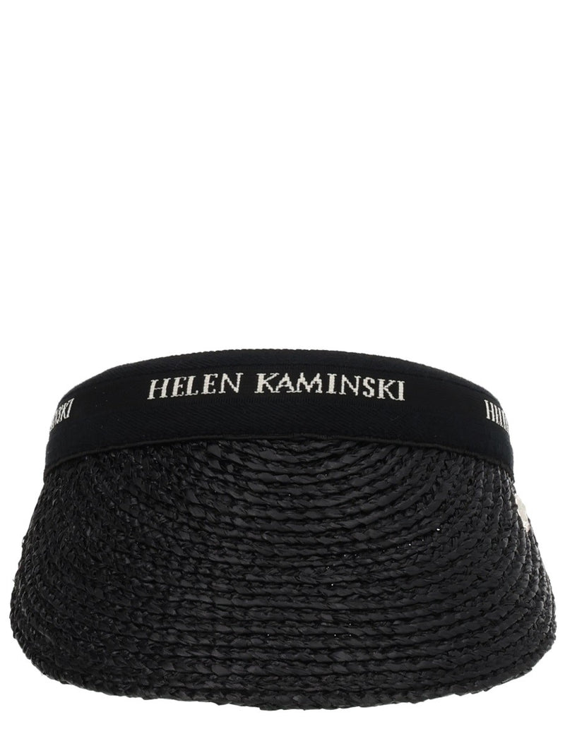 "WHITE 8 VISOR" HAT