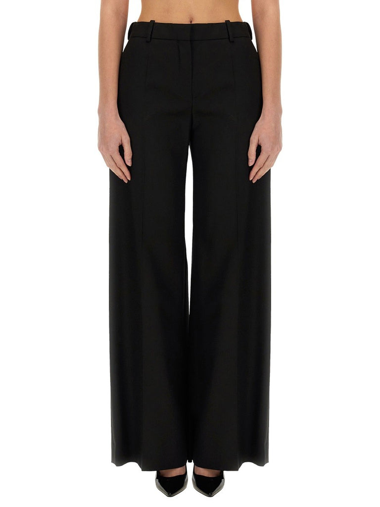 WIDE GABARDINE PANTS