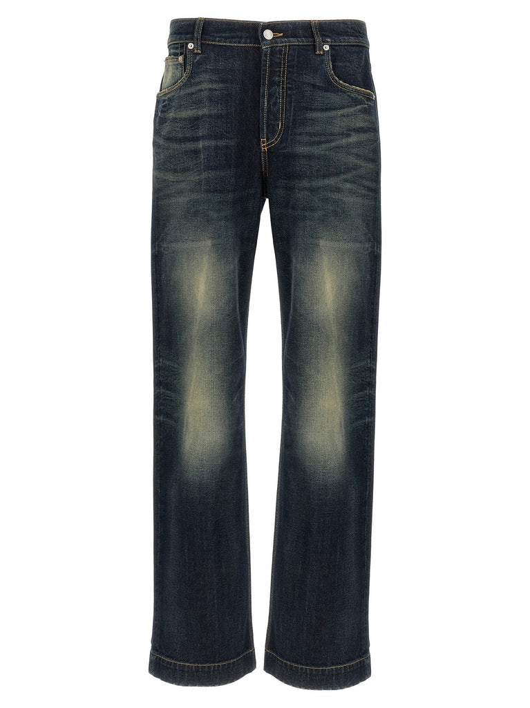 Wide leg jeans
