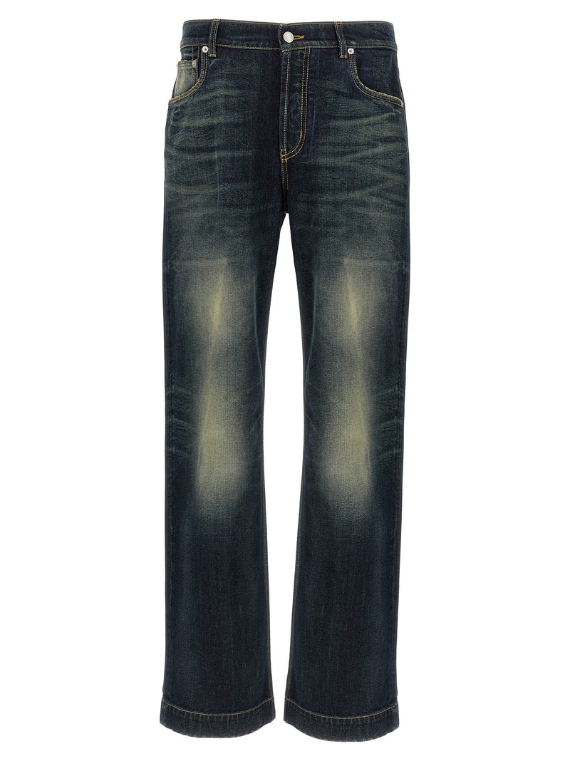 Wide leg jeans