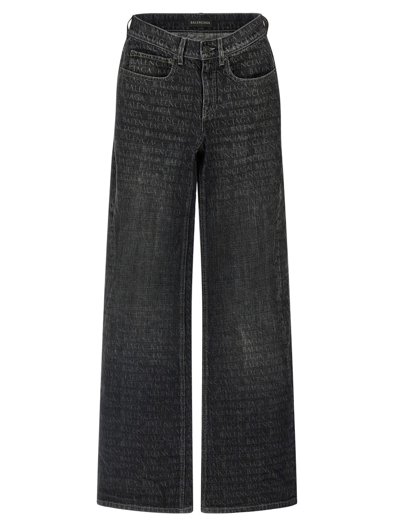 Wide leg jeans