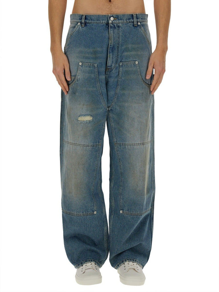 "WIDE-LEG" JEANS