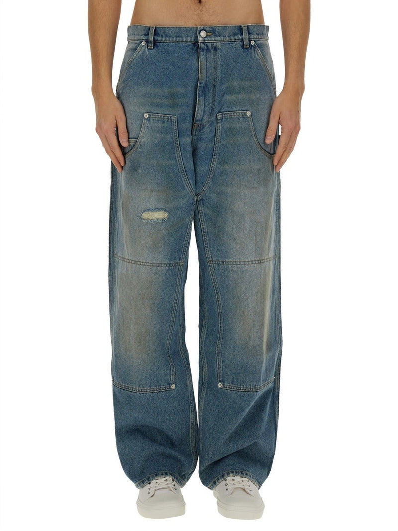 "WIDE-LEG" JEANS