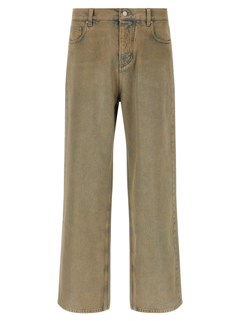 Wide leg jeans