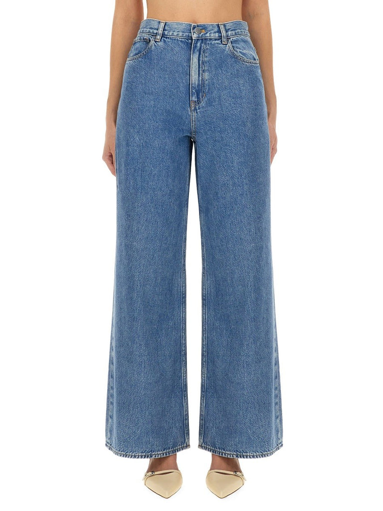 "WIDE-LEG" JEANS