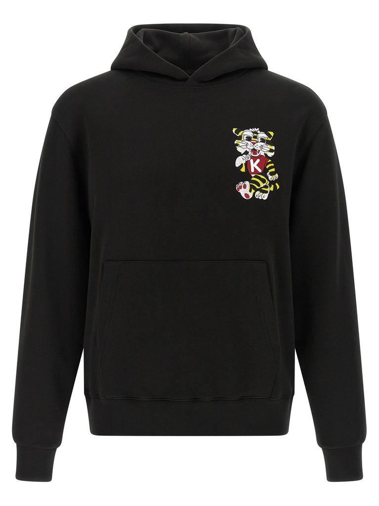 'Wild Tiger Embroidered' hoodie