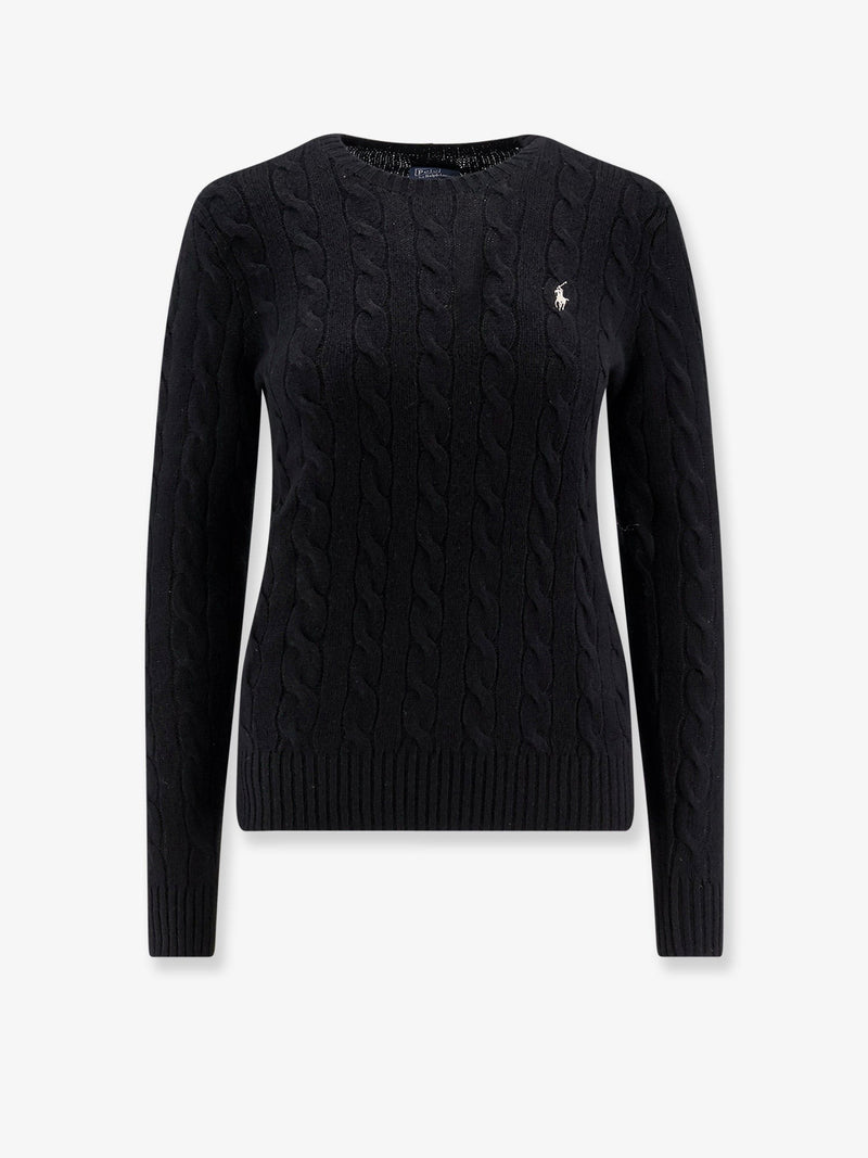 Wool and cashmere cable knit sweater