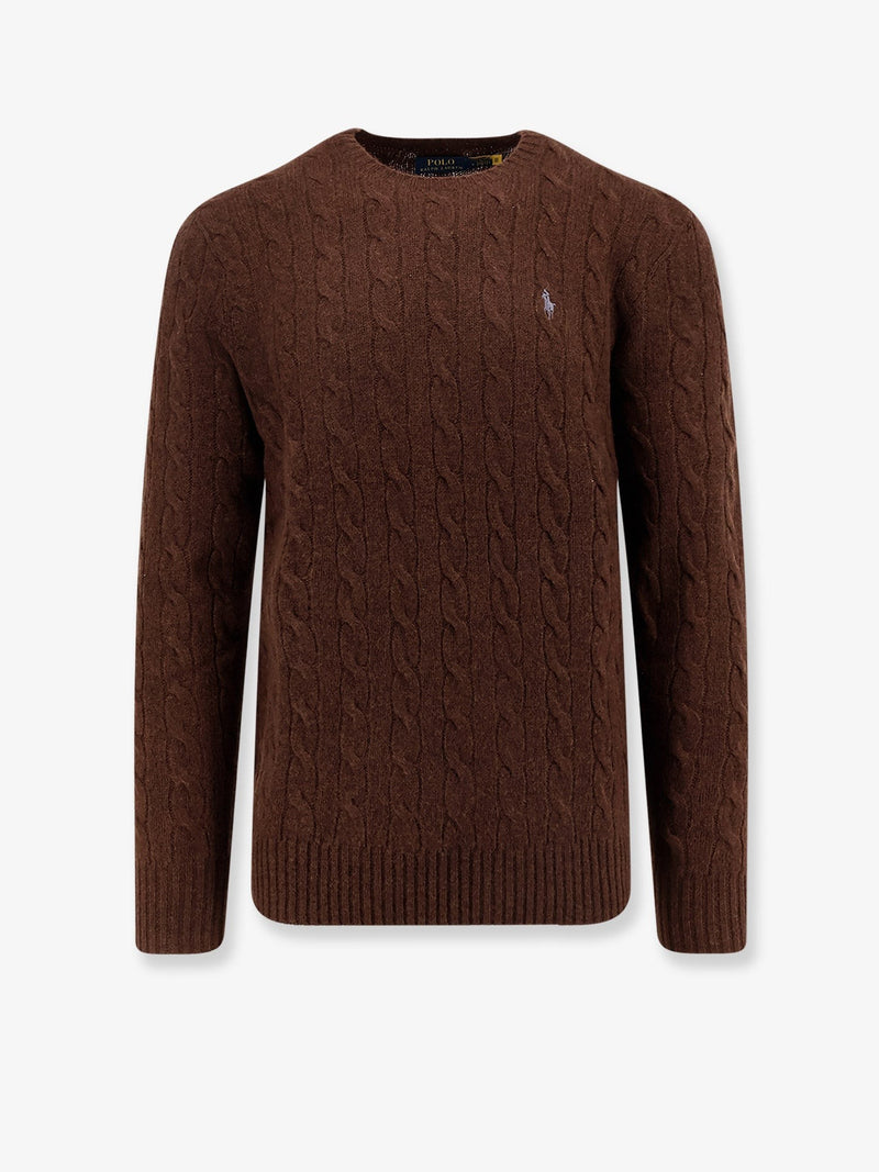 Wool and cashmere cable knit sweater