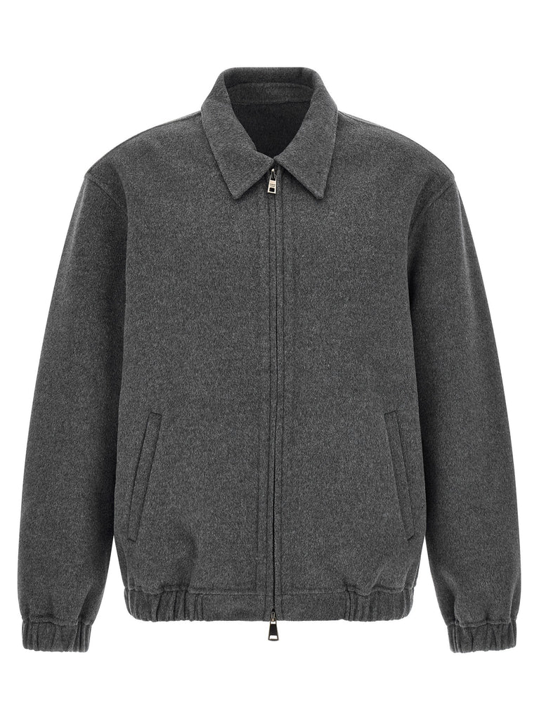 Wool and cashmere jacket