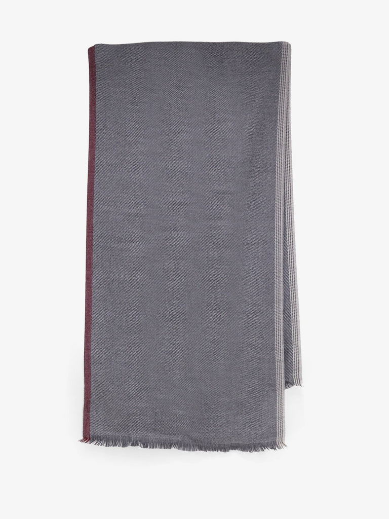 Wool and cashmere scarf