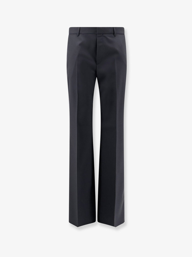 Wool and mohair trousers