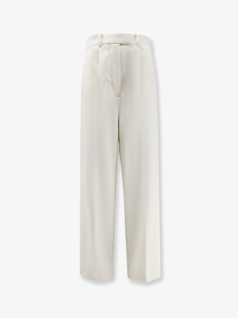 Wool and mohair trousers