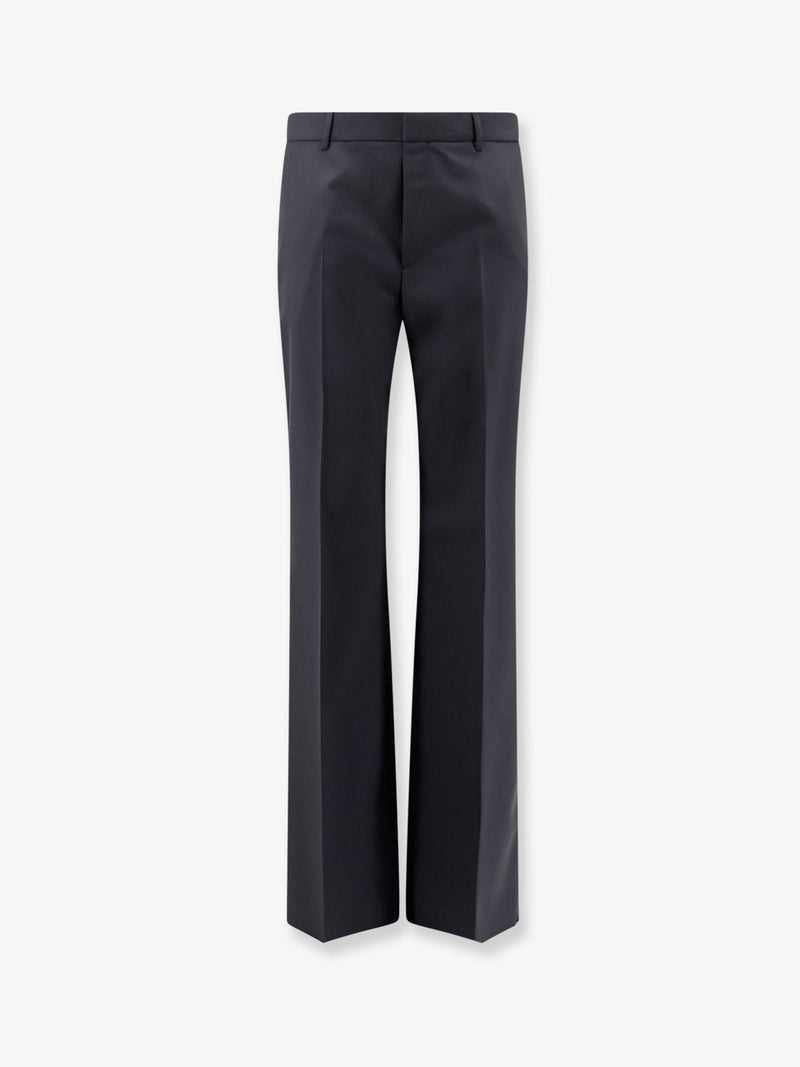Wool and mohair trousers