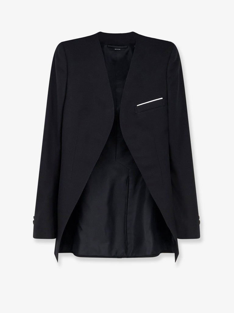 Wool and silk blazer