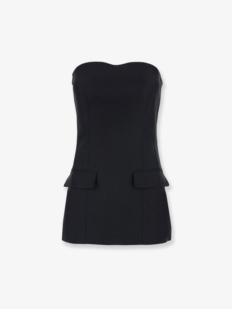 Wool and silk blend tank top