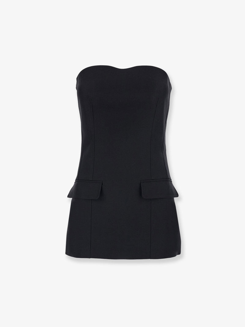 Wool and silk blend tank top
